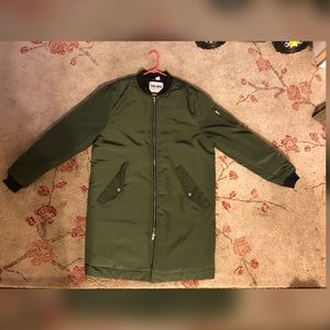 Longline Bomber Jacket